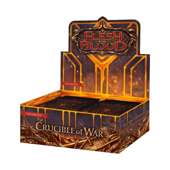 Flesh And Blood - Crucible Of War - Unlimited - Booster Box