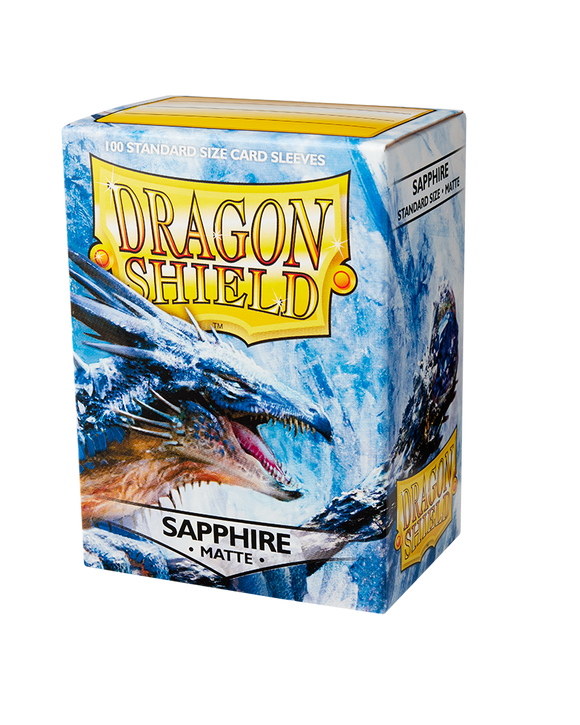 Dragon Shield - Standard Matte Sleeves - Sapphire (100)