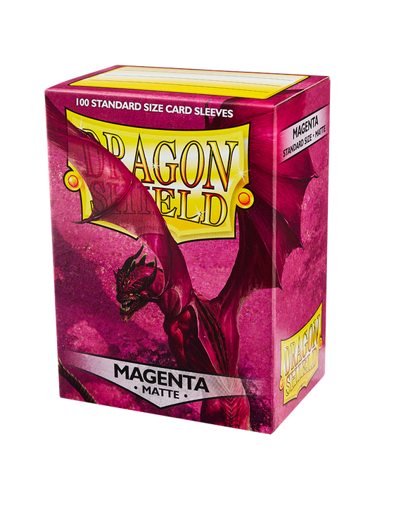 Dragon Shield - Standard Matte Sleeves - Magenta (100)