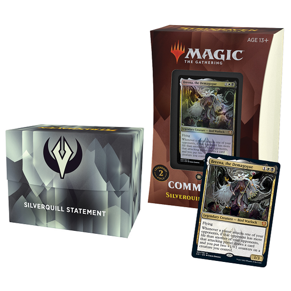 Magic - Strixhaven : School of Mages - Silverquill Statement - Commander Deck 2021