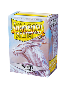 Dragon Shield - Standard Matte Sleeves - White (100)