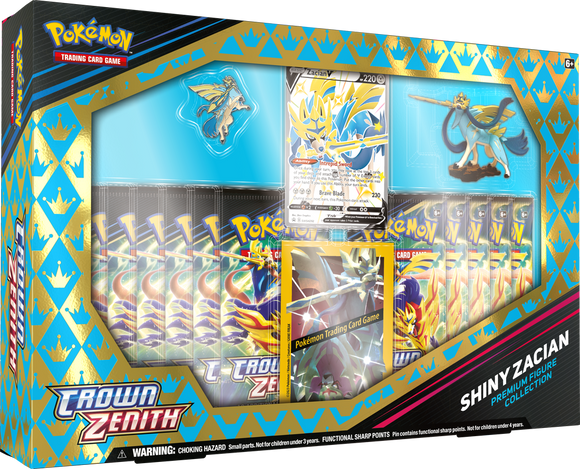 Pokemon - Crown Zenith - Shiny Zacian - Premium Figure Collection Box