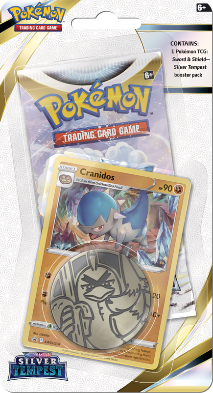Pokemon - Silver Tempest - Cranidos - 1 Pack Blister