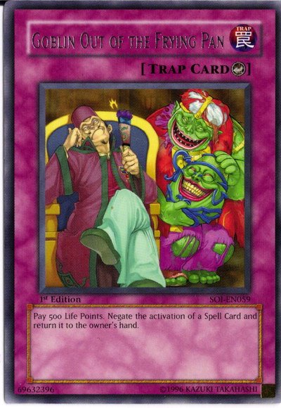 Goblin Out of the Frying Pan [SOI-EN059] Rare 