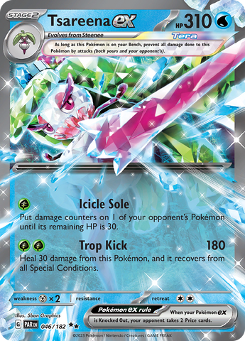 Tsareena ex (046/182) [Scarlet &amp; Violet: Paradox Rift] 