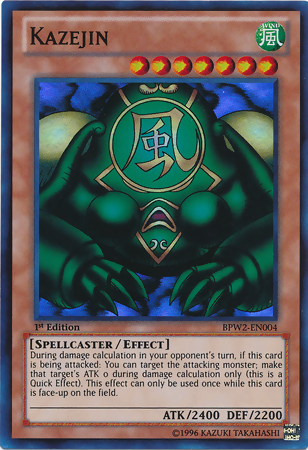 Kazejin [BPW2-EN004] Super Rare 