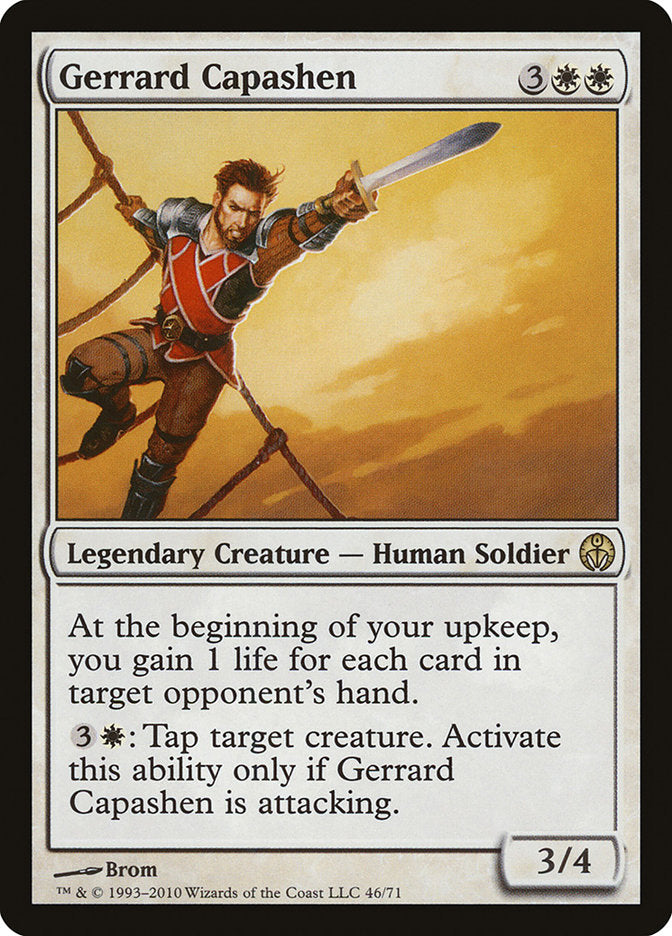 Gerrard Capashen [Duel Decks: Phyrexia vs. the Coalition] 