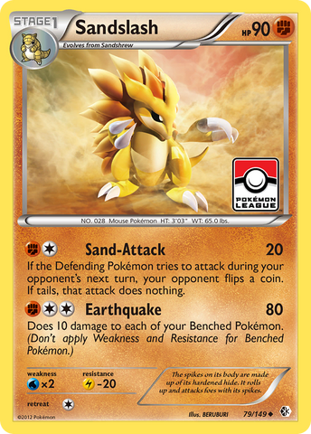 Sandslash (79/149) [Black &amp; White: Boundaries Crossed] 