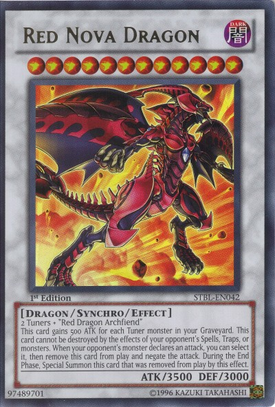 Red Nova Dragon [STBL-EN042] Ultra Rare 