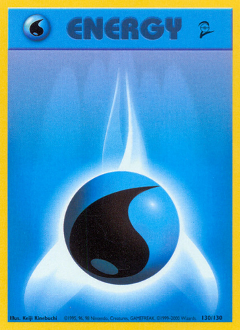 Water Energy (130/130) [Base Set 2] 
