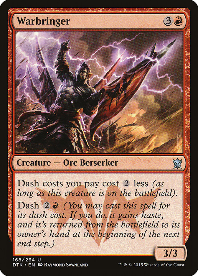 Warbringer [Dragons of Tarkir] 