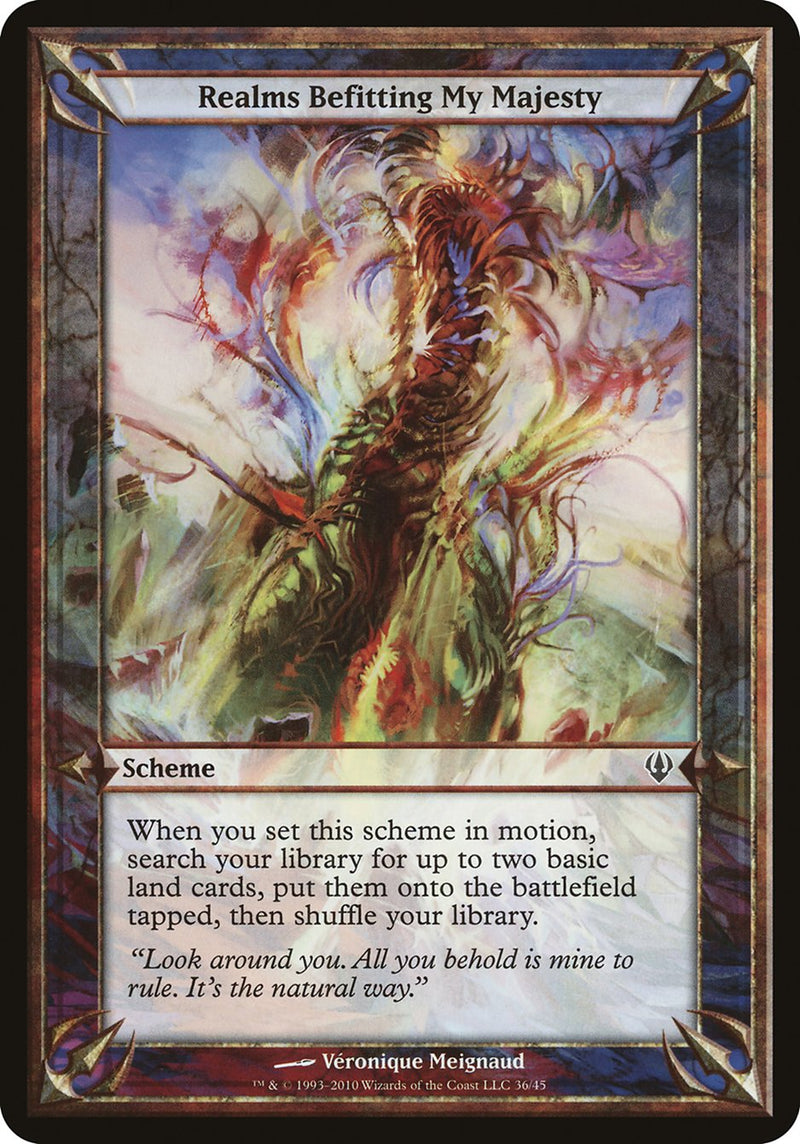 Realms Befitting My Majesty (Schemes) [Archenemy Schemes] 