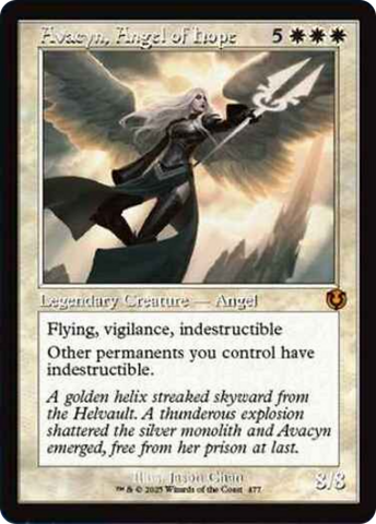 Avacyn, Angel of Hope (Retro Frame) [Innistrad Remastered] 