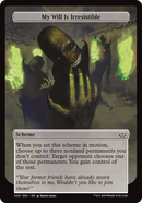My Will Is Irresistible (Full Art) [Duskmourn: House of Horror Commander] 