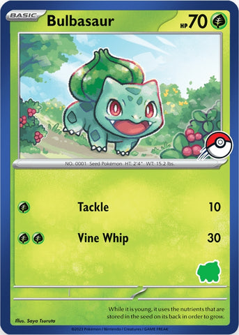 Bulbasaur (Blue Border) [My First Battle] 