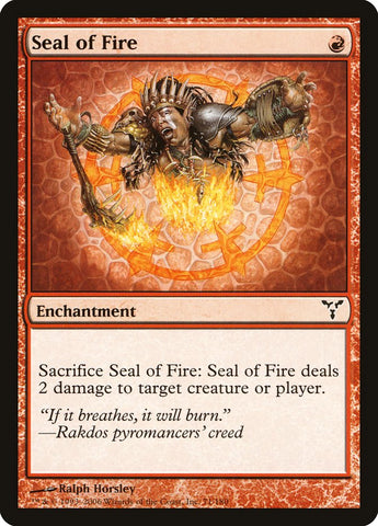 Seal of Fire [Dissension] 