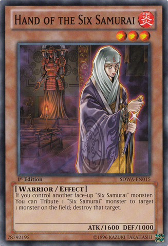 Hand of the Six Samurai [SDWA-EN015] Common 