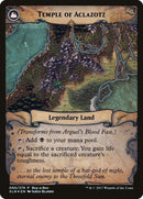 Arguel's Blood Fast // Temple of Aclazotz (Buy-A-Box) [Ixalan Treasure Chest] 