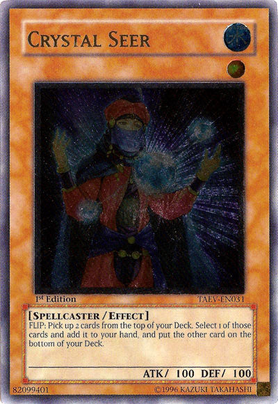 Crystal Seer [TAEV-EN031] Ultimate Rare 