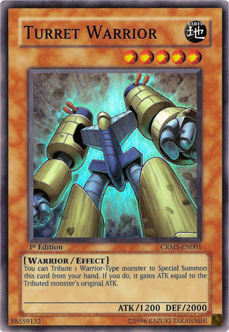 Turret Warrior [CRMS-EN001] Super Rare 