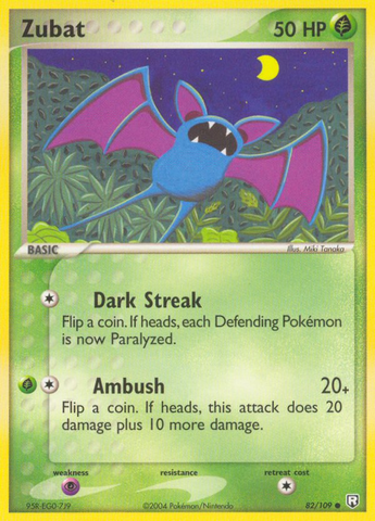 Zubat (82/109) [EX: Team Rocket Returns] 