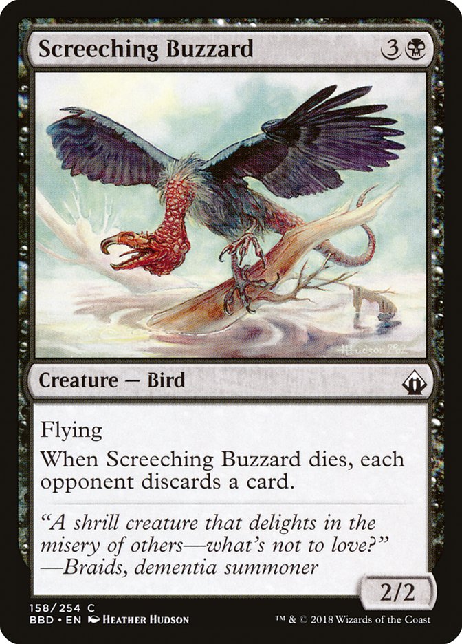 Screeching Buzzard [Battlebond] 