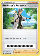 Professor's Research (SWSH178) (Pokemon Go Code) [Sword &amp; Shield: Black Star Promos] 
