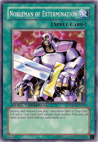 Nobleman of Extermination [DTP1-EN012] Common 