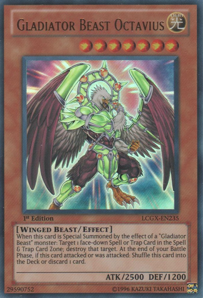 Gladiator Beast Octavius ​​[LCGX-EN235] Ultra Rare 