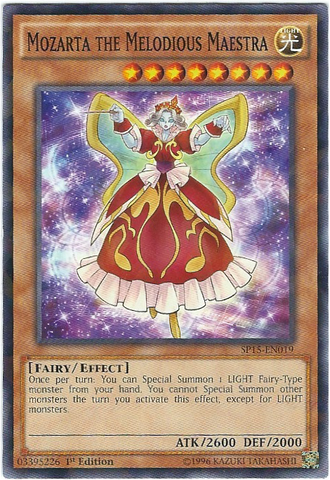 Mozarta the Melodious Maestra [SP15-EN019] Shatterfoil Rare 