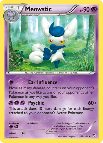 Meowstic (43/106) [XY: Flashfire] 