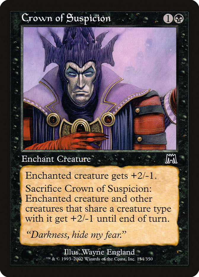 Crown of Suspicion [Onslaught] 