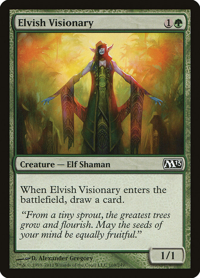 Elvish Visionary [Magic 2013] 