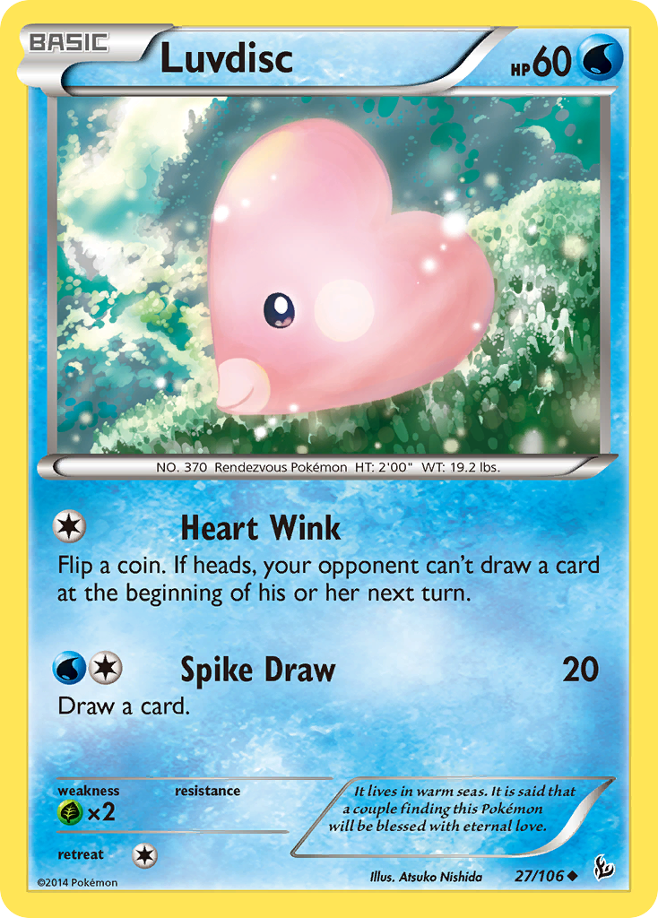 Luvdisc (27/106) [XY: Flashfire] 