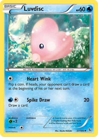 Luvdisc (27/106) [XY: Flashfire] 