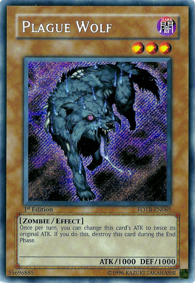 Plague Wolf [FOTB-EN065] Secret Rare 