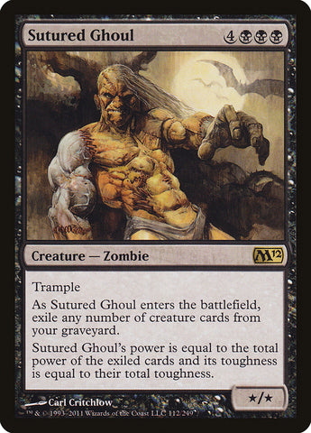 Sutured Ghoul [Magic 2012] 