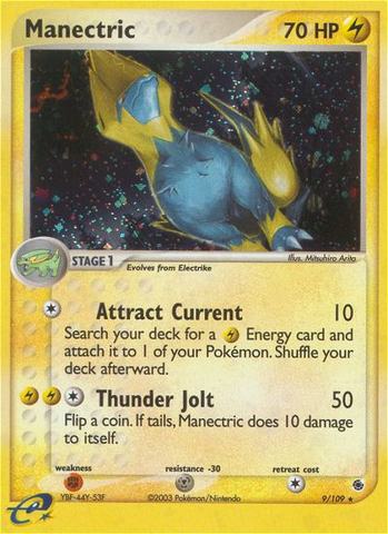 Manectric (9/109) [EX: Ruby &amp; Sapphire] 