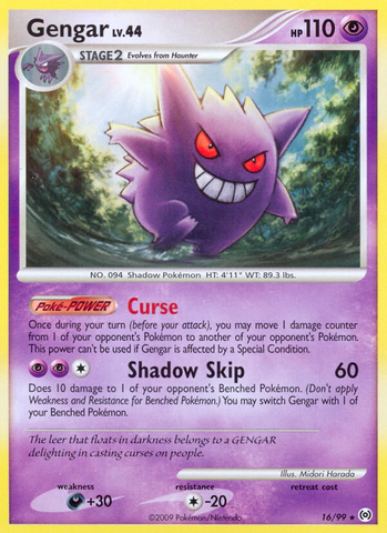 Gengar (16/99) [Platinum: Arceus] 