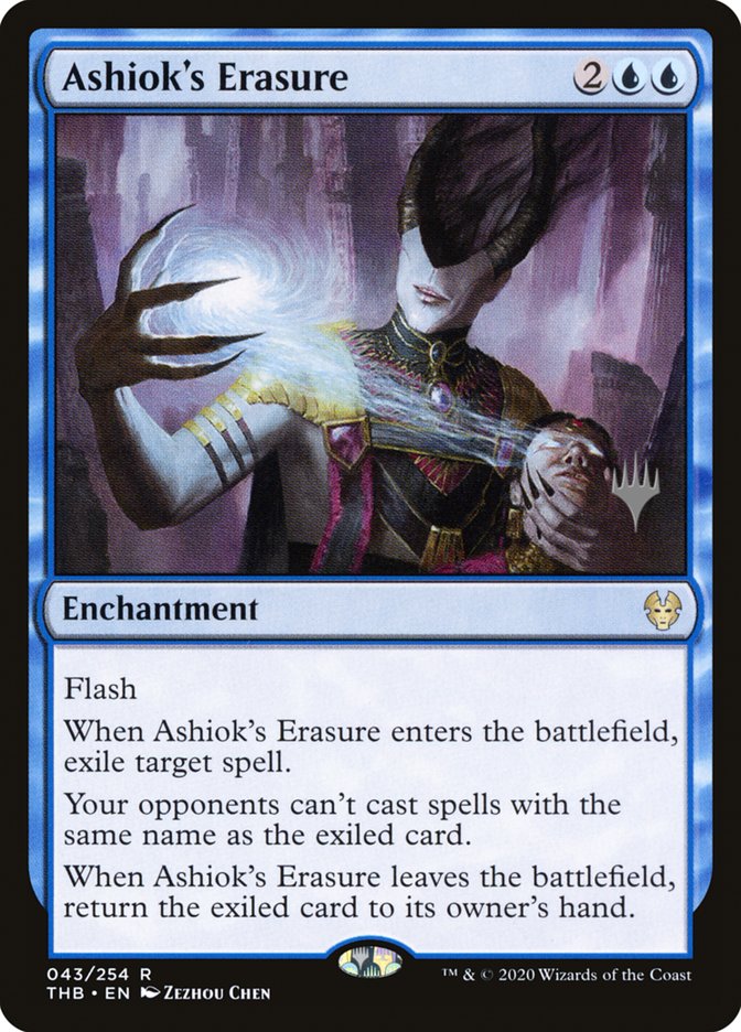 Ashiok's Erasure (Promo Pack) [Theros Beyond Death Promos] 