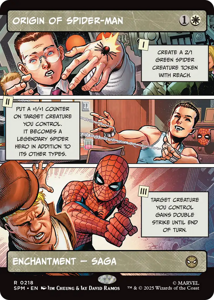 Origin of Spider-Man (Borderless) [Marvel's Spider-Man] 