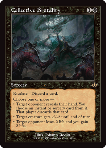 Collective Brutality (Retro Frame) [Innistrad Remastered] 