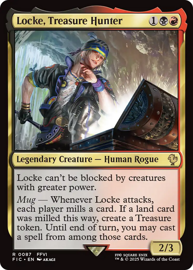 Locke, Treasure Hunter [FINAL FANTASY Commander] 