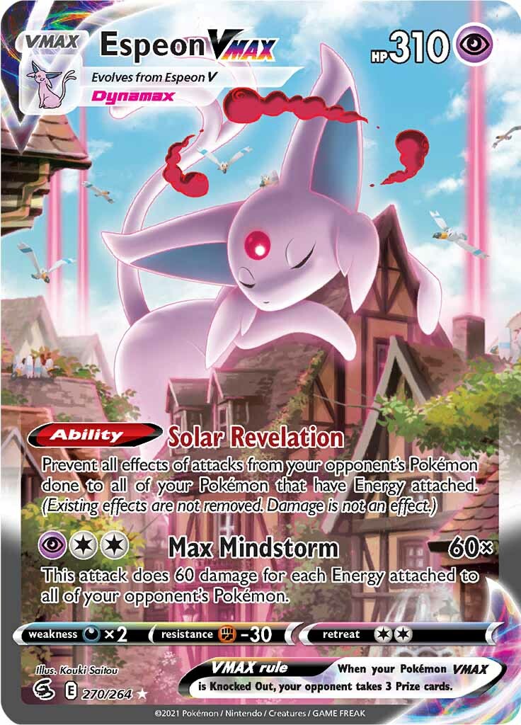 Espeon VMAX (270/264) [Sword &amp; Shield: Fusion Strike] 