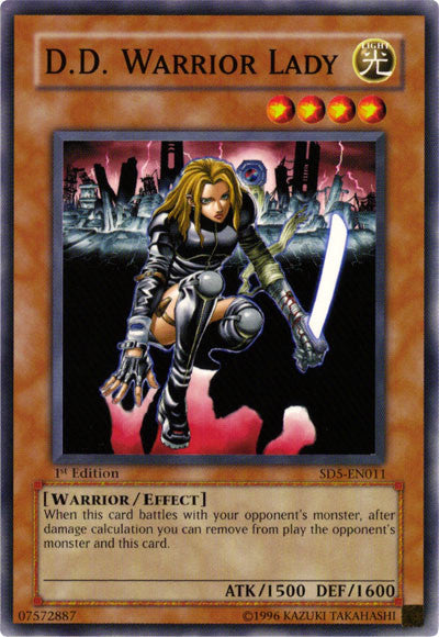 DD Warrior Lady [SD5-EN011] Common 