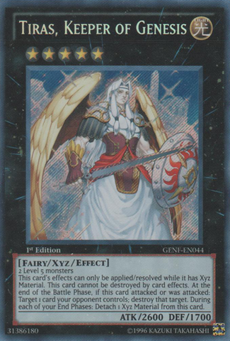 Tiras, Keeper of Genesis [GENF-EN044] Secret Rare 