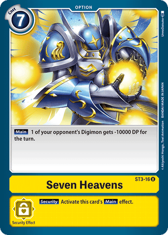 Seven Heavens [ST3-16] [Starter Deck: Heaven's Yellow] 