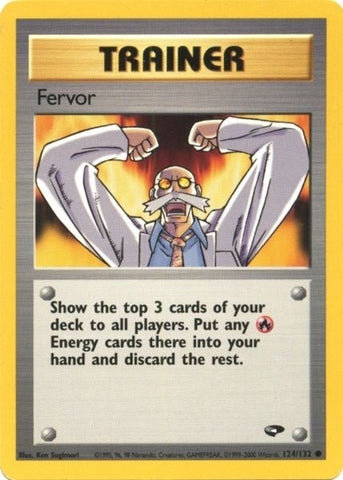 Fervor (124/132) [Gym Challenge Unlimited] 
