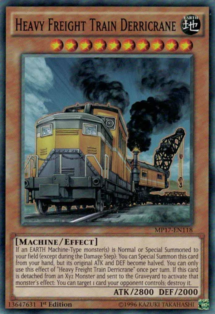 Heavy Freight Train Derricrane [MP17-EN118] Common 