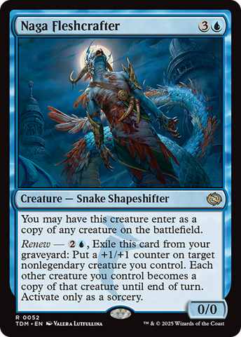 Naga Fleshcrafter [Tarkir: Dragonstorm] 